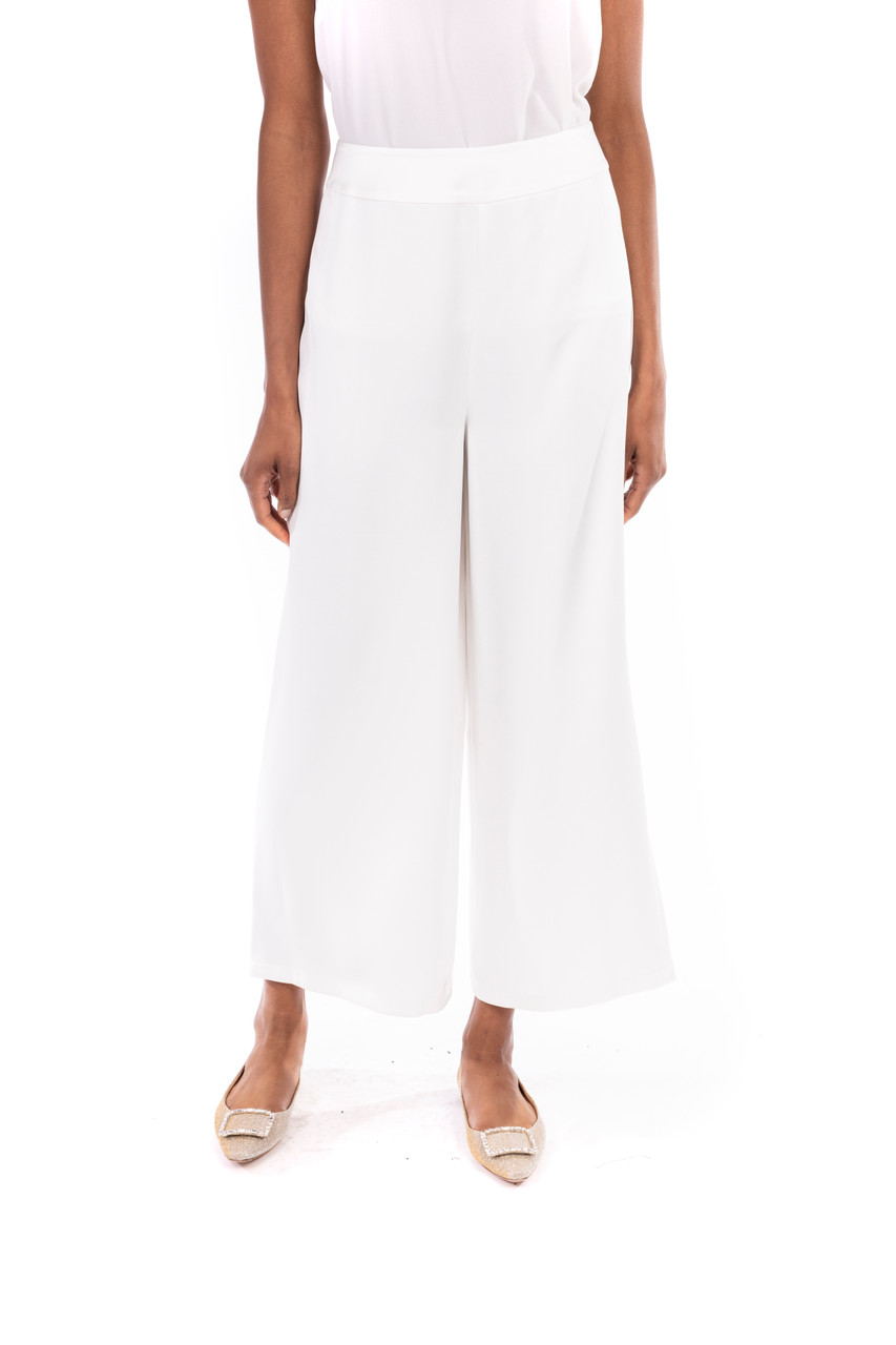 Wide Leg Crop Pants By Badgley Mischka