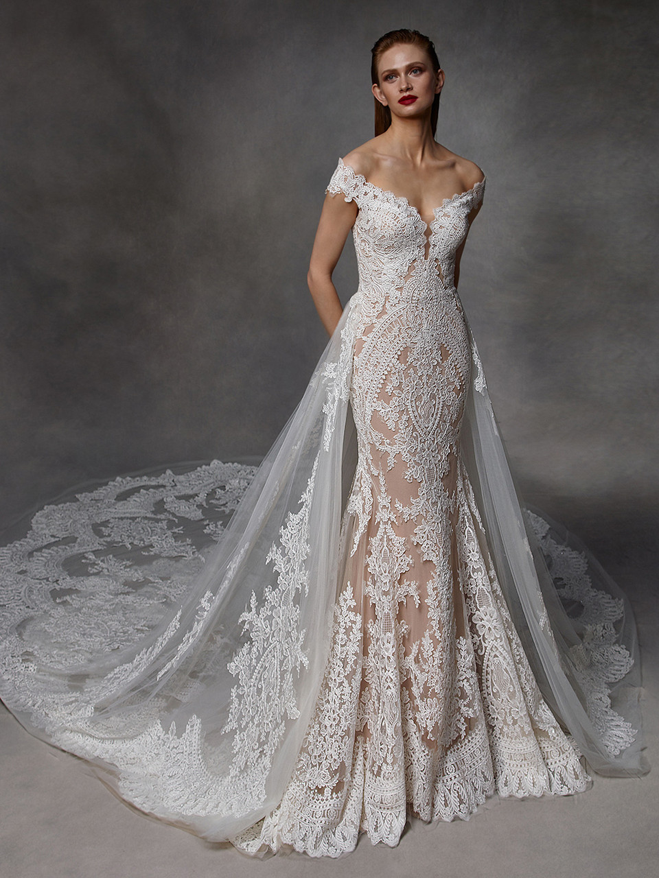 badgley mischka ivory dress