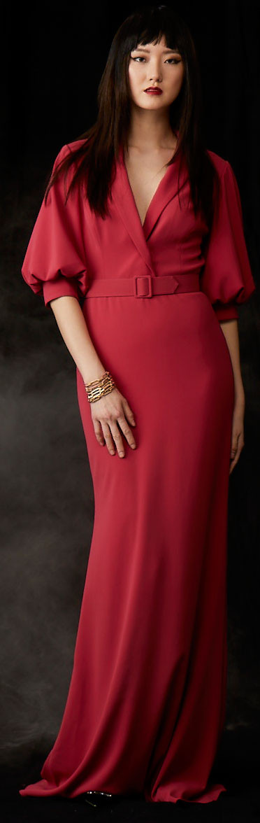 belted evening gowns