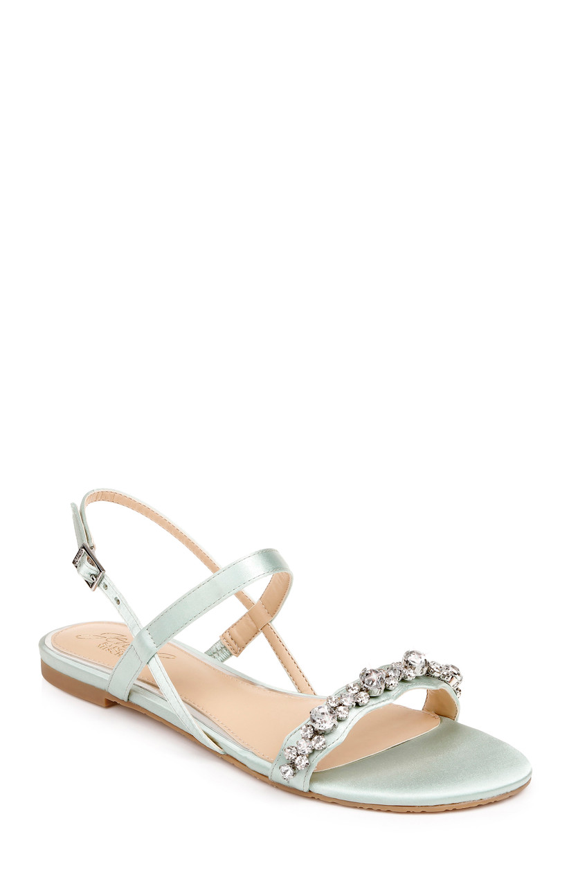 Osmond Crystal Flat Sandal