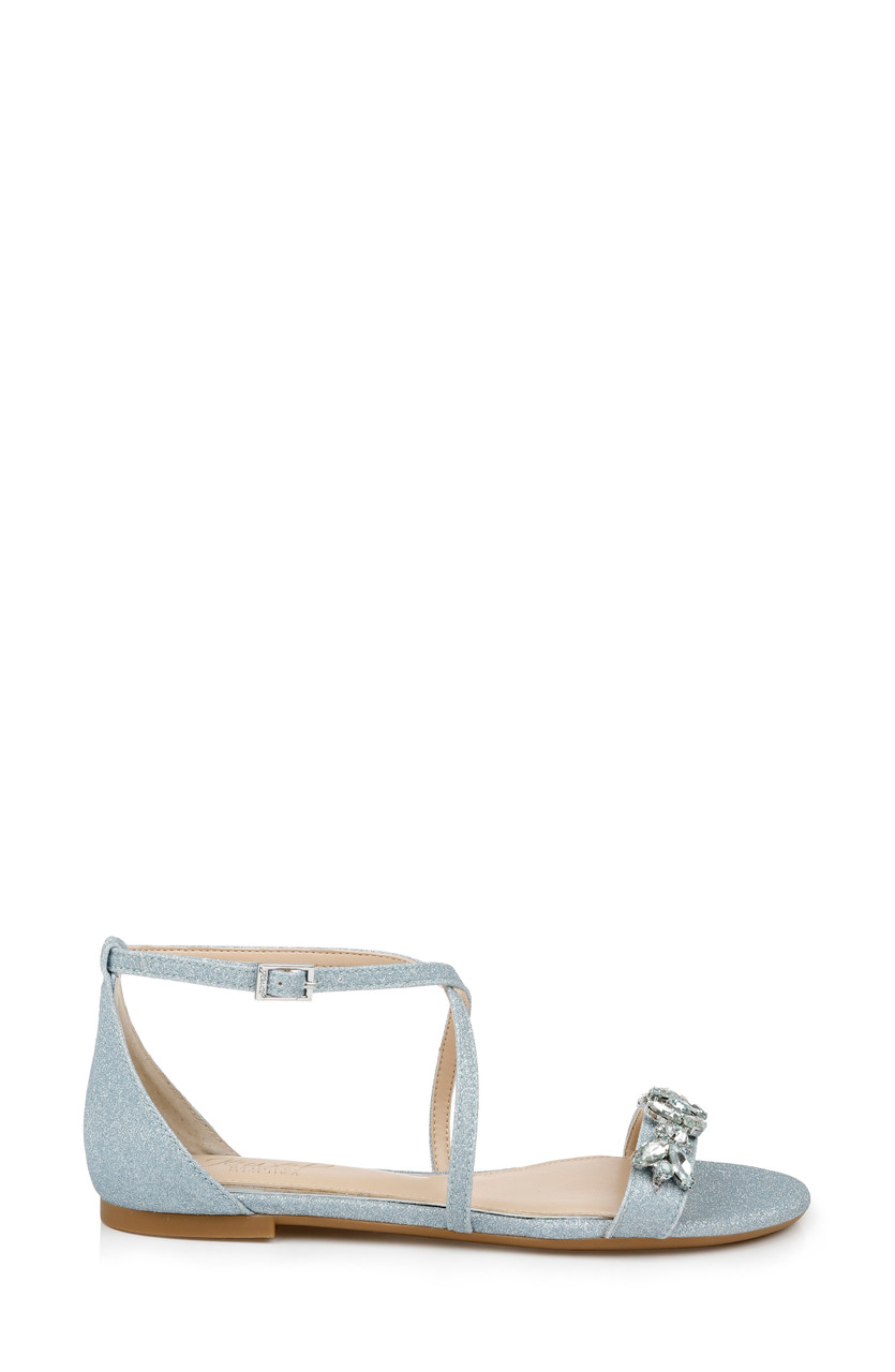 Tessy Satin Evening Sandal from Jewel by Badgley Mischka