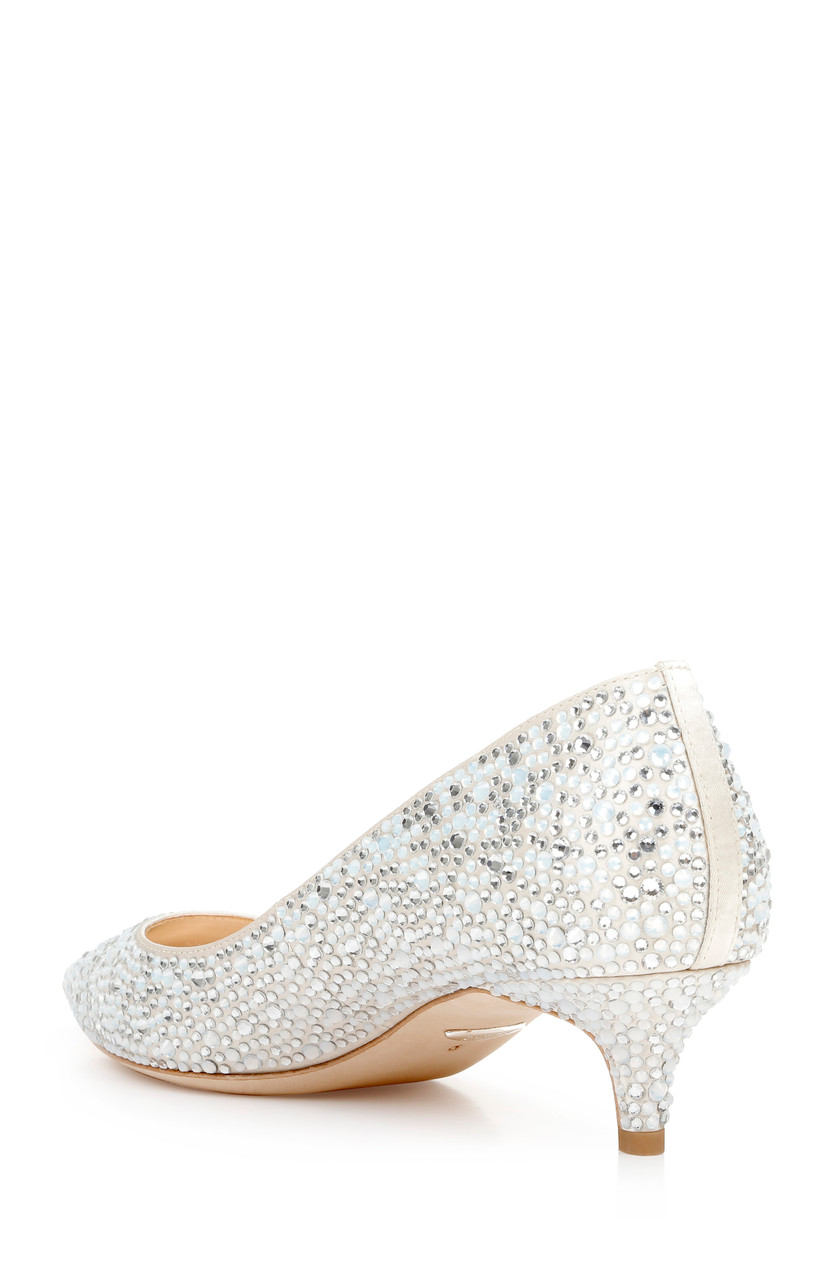 wide width kitten heels