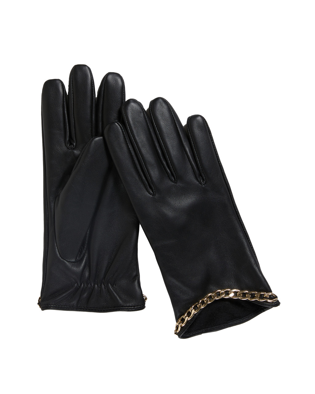 Blue - Save 2% Womens Gloves Badgley Mischka Gloves Badgley Mischka Leather Gloves in Navy 
