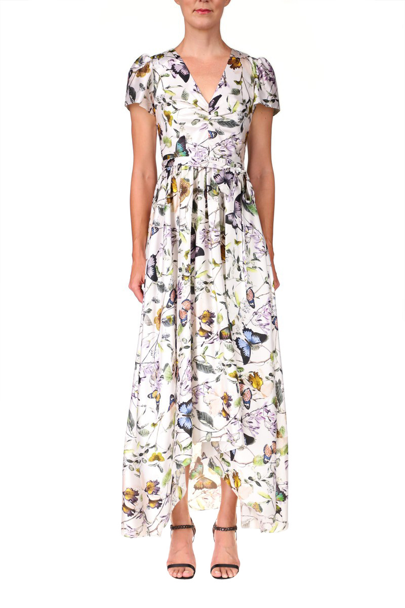 Butterfly Maxi Dress by Badgley Mishcka