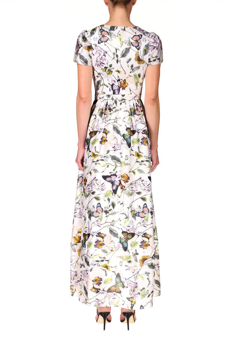 Butterfly Maxi Dress by Badgley Mishcka