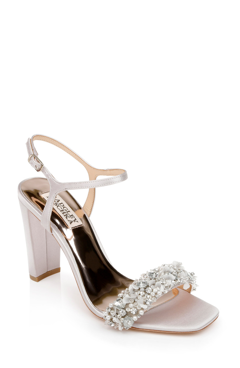 Charming Lavender Evening Party Rhinestone Womens Sandals 2023 Ankle Strap  15 cm Stiletto Heels Open / Peep
