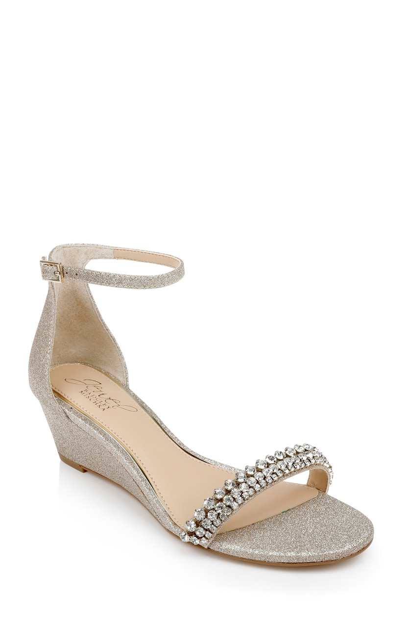 Zena: Pale Taupe Suede – Bunion Friendly Low Wedge Sandals – Sole Bliss USA