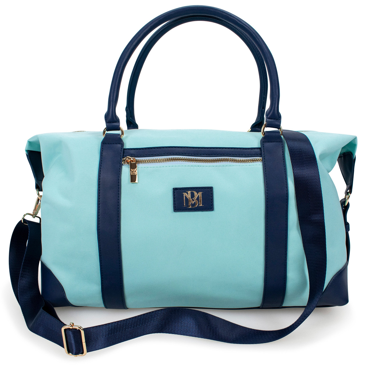 ★TOUT Y EST★ Knit tumbler bag blue OI2A1MBA51BLA Barbara Tote Weekender Travel Bag