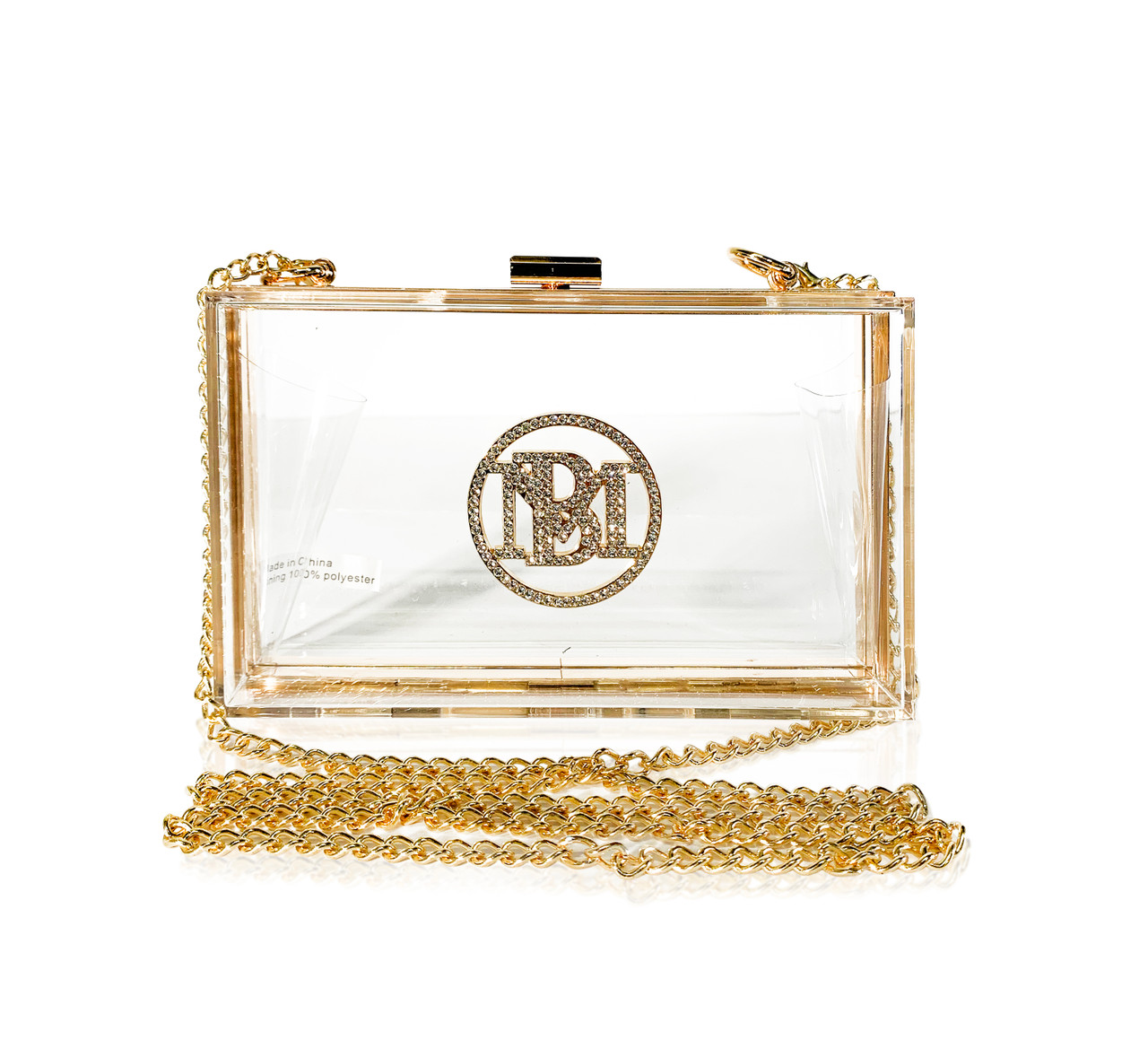 Clear Acrylic Box Clutch Bag Women Evening Bags Transparent Purses