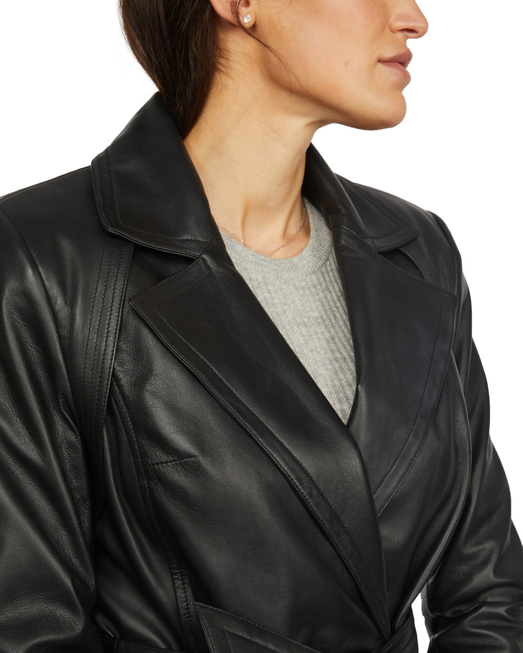 Longer Jacket Rose-Anne Leather