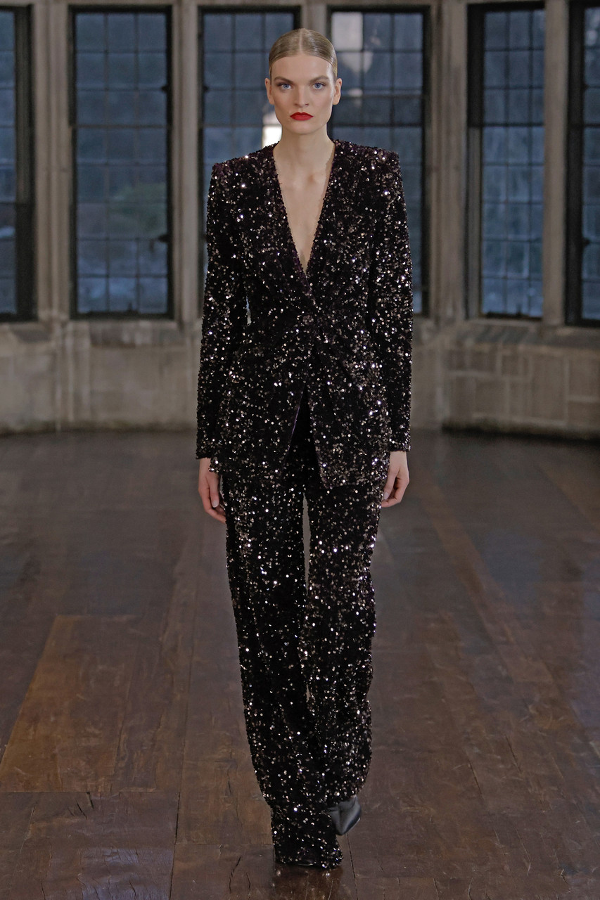 Sequin Blazer by Badgley Mischka