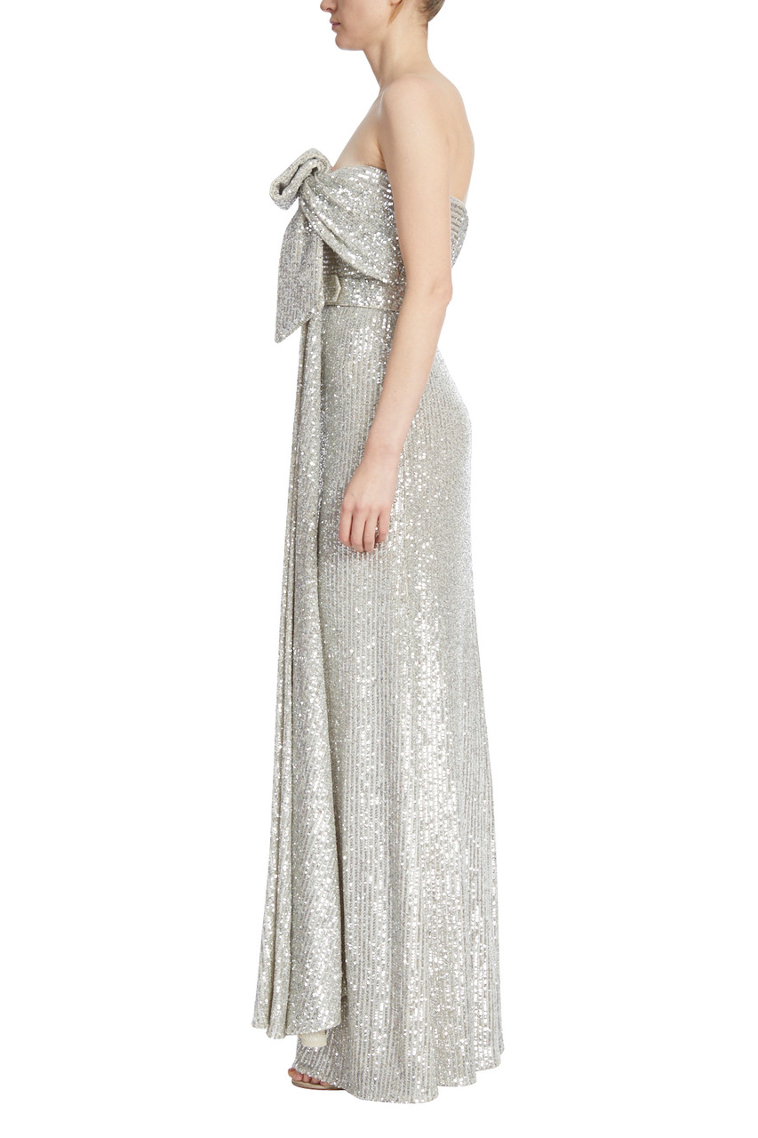 Badgley Mischka Sequin Gown | Garmentory