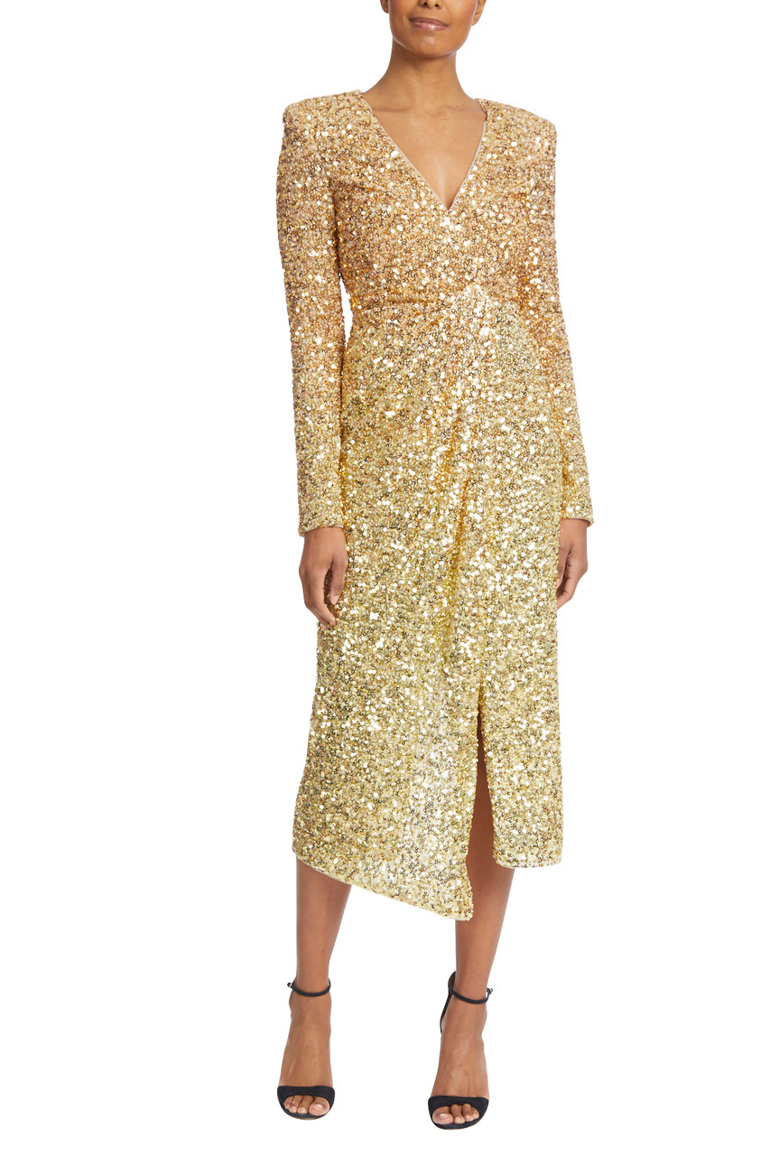 Gold Sparkly Midi Dress Midi Gold Sparkly Gown Glitter Grid Midi Dress   Gold For Love Lemons