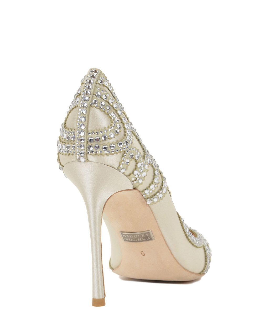 Rouge Embellished Evening Shoe by Badgley Mischka