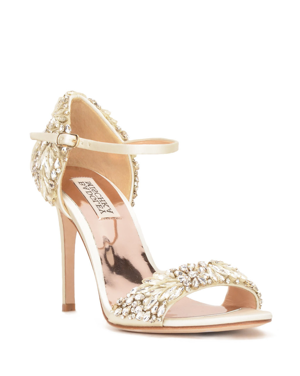 Tampa Embellished Heel Evening Shoe by Badgley Mischka