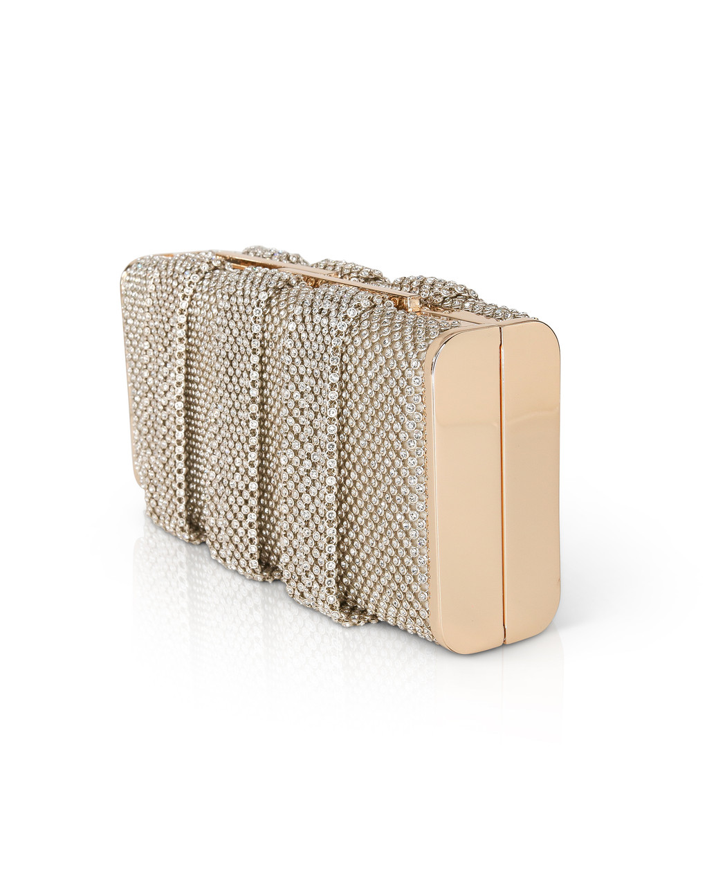 Henna Crystal Rectangular Minaudière by Badgley Mishcka