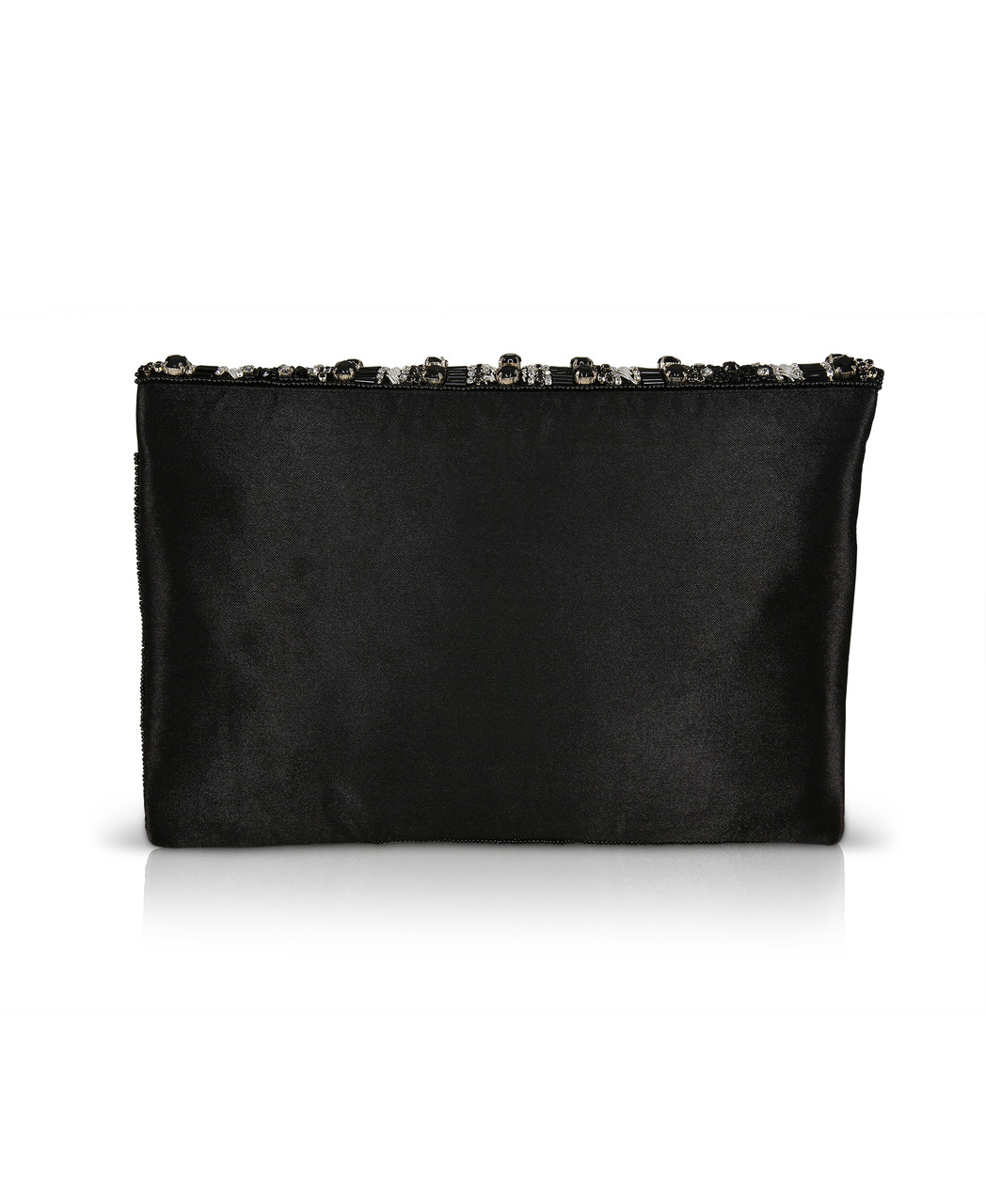 Razor Blade Embroidered Clutch Bag