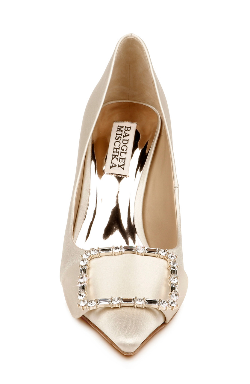 Badgley mischka devi pointed toe pump Clearance