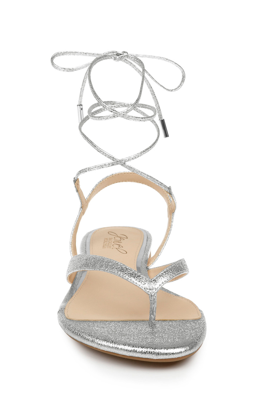 Nolana Strappy Ankle Tie Sandal by Badgley Mischka