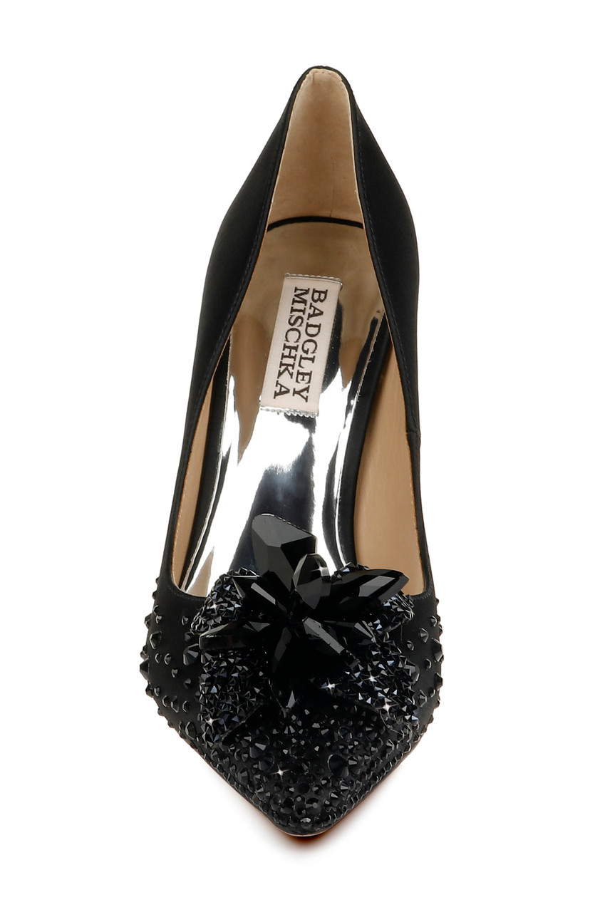 Halo Flower Embellished Pointed Toe 