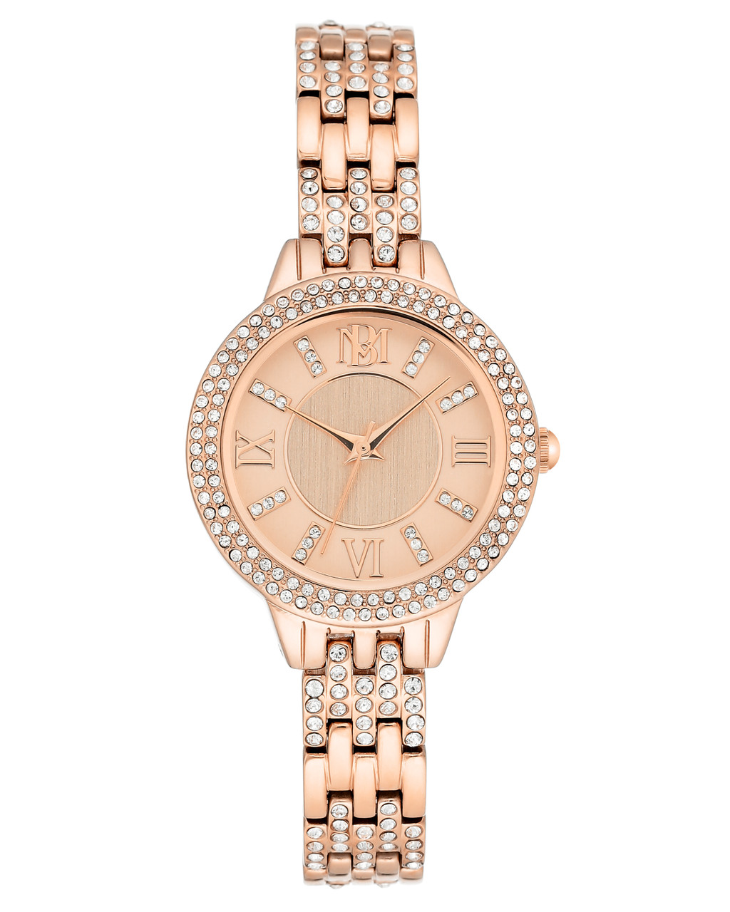 rose gold face watch
