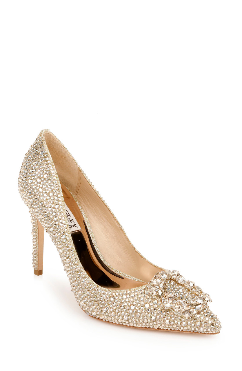 sparkling high heels