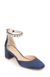 Navy | Cathleen Block Heel
