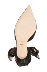 Black | Blaze Satin Bow Stilettos