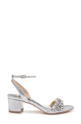 Silver | Ivanna Embellished Evening Shoe