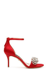 Red | Odalis Ornamented Evening Shoe