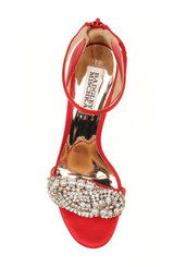 Red | Odalis Ornamented Evening Shoe