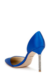Electric Blue | Ozara II Crystal Heel Pump