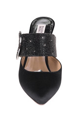 Black | Ellie Pointed Toe Evening Mule