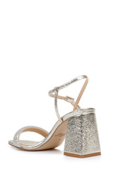 Gold Metallic | Earlene Strappy Block Heel