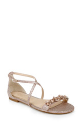 Rosegold | Tessy Satin Evening Sandal
