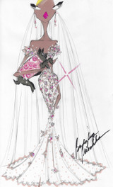 Bridal consultation sketch