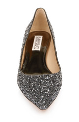 Pewter Glitter | Madison II Wide-Width Glitter Kitten Heel