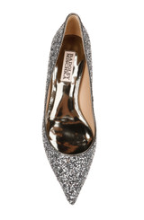 Pewter Glitter | Madison II Wide-Width Glitter Kitten Heel