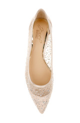 Champagne | Juliet Lace Kitten Heel