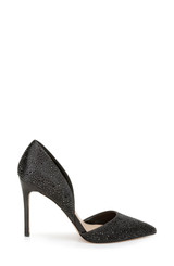 Black | Justise Satin Stiletto