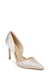 Champagne | Justise Satin Stiletto