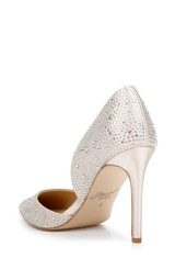 Champagne | Justise Satin Stiletto