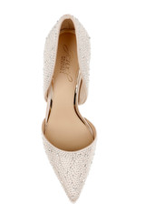 Champagne | Justise Satin Stiletto