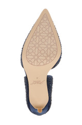 Navy | Justise Satin Stiletto