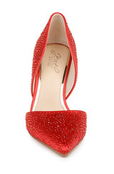 Scarlet Red | Justise Satin Stiletto