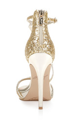Lt. Gold Jolene Metallic StilettoHeel