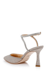Champagne | Kamilah Pointed Toe Stiletto Back Side