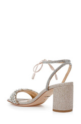 Pale Gold | Kay Block Heel with Delicate Tie