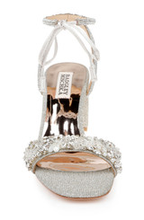 Platinum | Kay Block Heel with Delicate Tie
