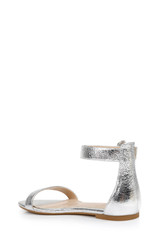 Silver | Liv Flat Sandal